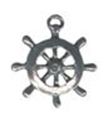 Picture of 1081   Ship Wheel Charm 