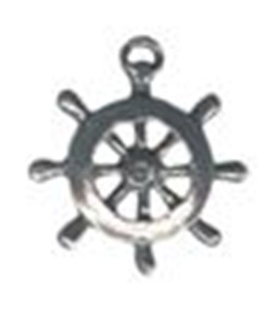 Picture of 1081   Ship Wheel Charm 