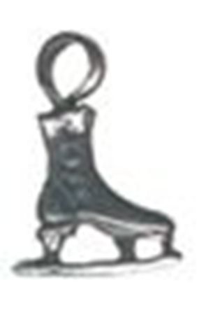 Picture of 1095   Figure Skate Charm 