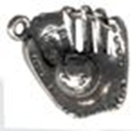 Picture of 1129   Baseball Glove and Ball Charm 