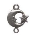 Picture of 1174   Moon & Star Double Ring Charm 