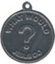 Picture of 3026   WWJD - What would Jesus do? Pendant 