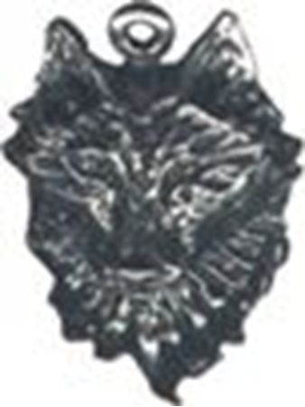 Picture of 3030   Wolf Head Pendant 