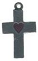 Picture of 4003   Heart Cross Pendant 