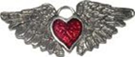 Picture of 6129   Heart With Wings Pendant 