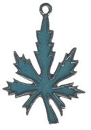 Picture of 7028   Pot Leaf Pendant 