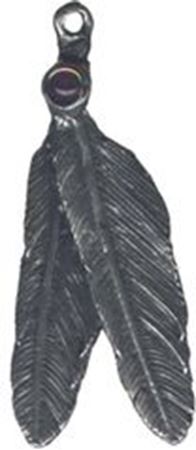 Picture of 8004 Double Feather Pendant 