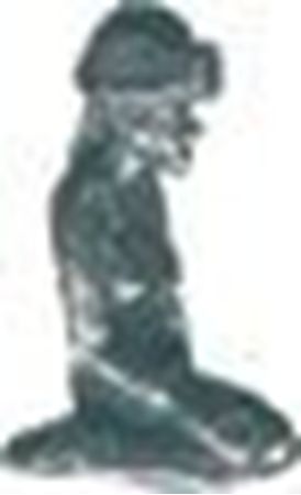 Picture of AA122   Lady Miner Figurine 
