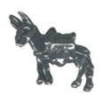 Picture of B2001   Donkey Figurine 