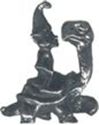 Picture of B2021   Elf on Turtle Figurine 