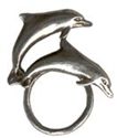 Picture of B2115   Double Dolphin eyeglass holder Pin 