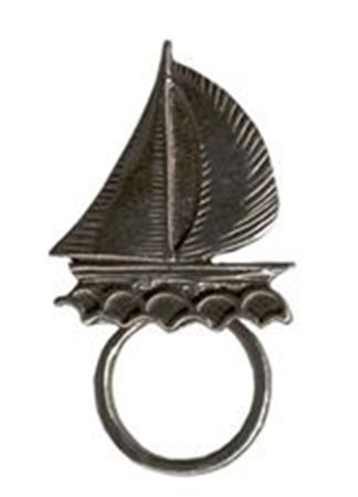Picture of C3121   Sailboat Eyeglass Holder Pin 