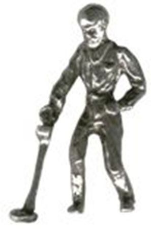 Picture of C3128   Metal Detector Man Figurine 