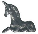 Picture of D4042   Laying Unicorn Figurine 