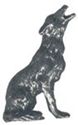 Picture of D4077   Wolf Figurine 