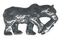 Picture of E5006   Bear with Fish Figurine 