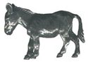 Picture of F6027   Donkey Figurine 