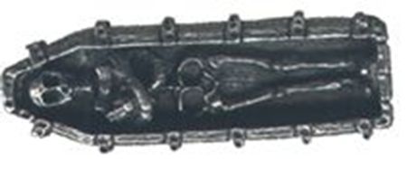 Picture of G7035   Coffin Figurine 