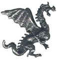 Picture of H8014   Dragon Figurine 