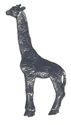 Picture of I8517   Giraffe Figurine 