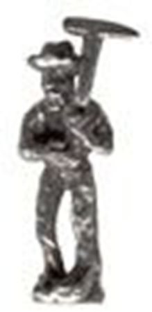 Picture of M11121   Miner with Pick Figurine 