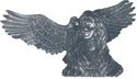 Picture of P12501   Maiden / Eagle Figurine 